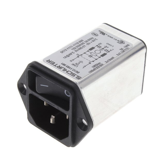 DC12.1102.001 SCHURTER Inc.  Moduli di ingresso alimentazione (PEM)